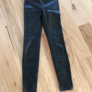 Faux Leather Pants